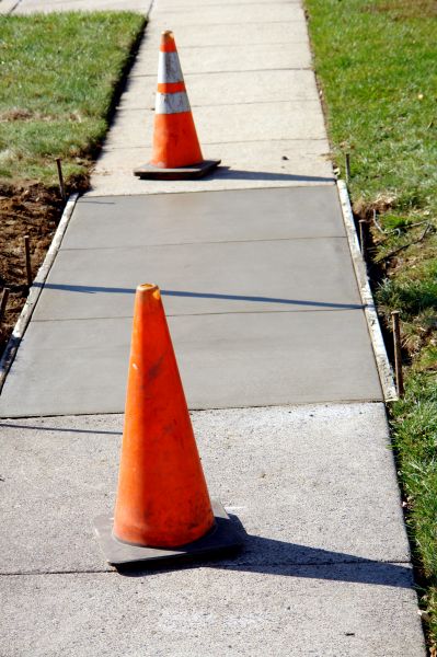 Sidewalk Panel Replacement in Lubbock